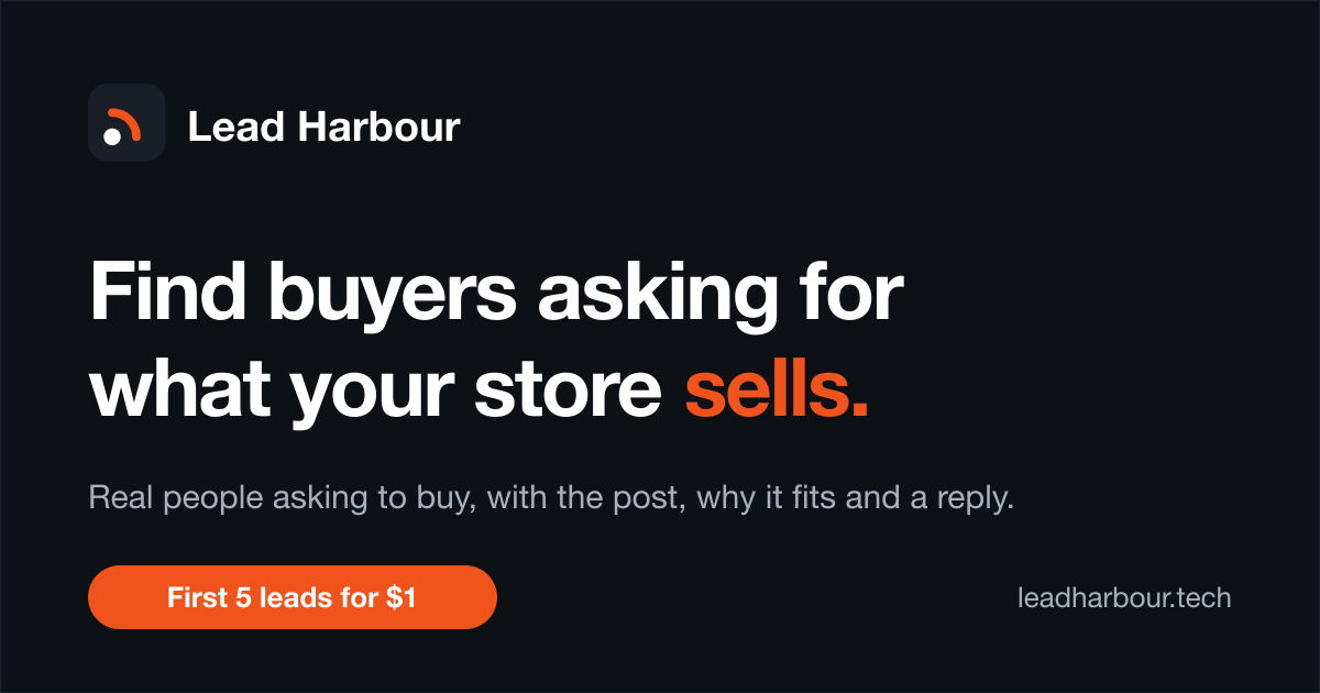Lead Harbour